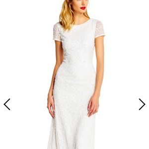 Adrianna Papell wedding dress